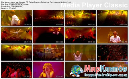 Armin Van Buuren Feat. Cathy Burton - Rain (Live, Armin Only, 2008)