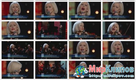 Christina Aguilera - Lift Me Up (Live, Hope For Haiti Now, 22.01.10)