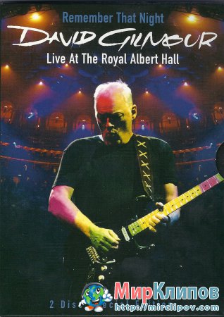 David Gilmour - Remember That Night (Live, Concert)