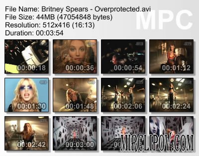 Britney Spears - Overprotected. Скачать / Download с Depositfiles