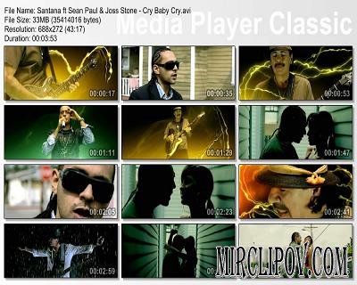 Santana & Sean Paul & Joss Stone - Cry Baby Cry
