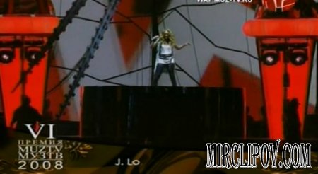 Jennifer Lopez - Let's Get Loud (Live, Moscow, Muz-Tv, 06.06.08)