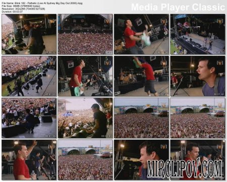 Blink 182 - Pathetic (Live At Sydney Big Day Out 2000)
