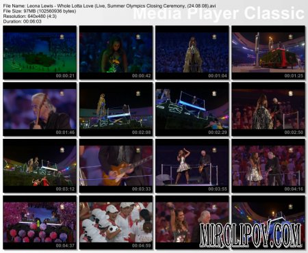 Leona Lewis - Whole Lotta Love (Live, 24.08.08)