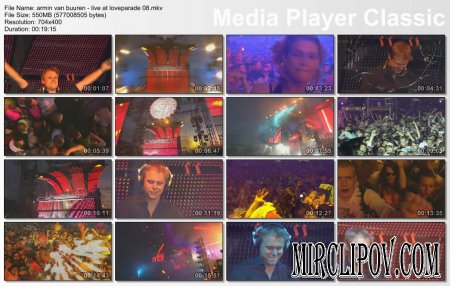 Armin Van Buuren - Live Perfomance (Loveparade, 2008)