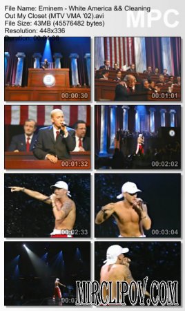 Eminem - White America & Cleaning Out My Closet (Live, MTV VMA 2002)