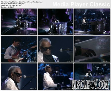 Ray Charles - Can't Keep a Good Man Down