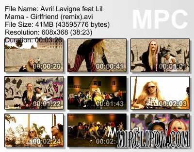 Avril Lavigne Feat. Lil Mama - Girlfriend (Remix)