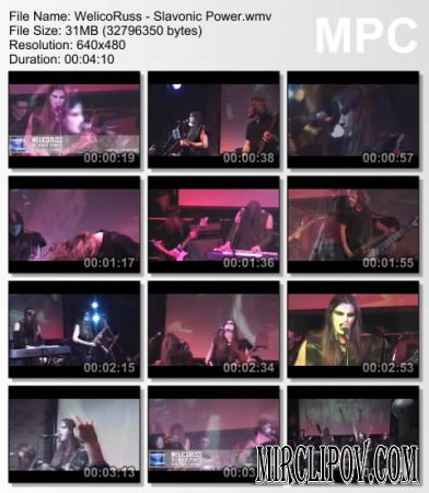Welicoruss - Slavonic Power (Live)