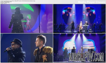 Pet Shop Boys & Lady GaGa - Medley (Live, Brit Awards, 18.02.09)