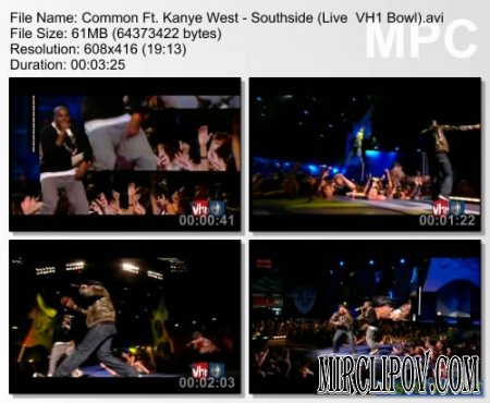 Common Feat. Kanye West - Southside (Live, VH1 Bowl)