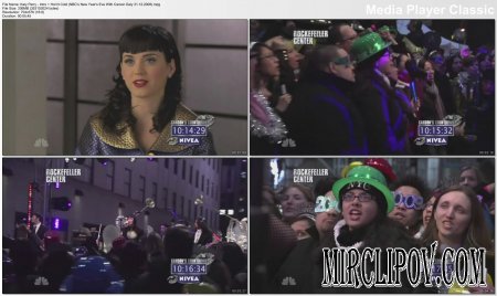 Katy Perry - Intro & Hot N Cold (NBC's New Year's Eve, 31.12.08)