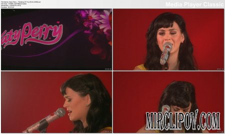 Katy Perry - Thinking Of You (Live, Echo, 2009)