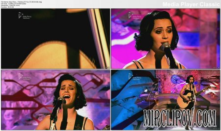 Katy Perry - Thinking Of You (Live, T4, 08.03.09)