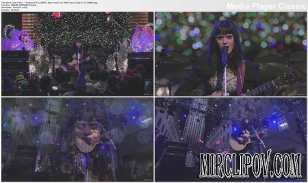 Katy Perry - Thinking Of You (NBC's New Year's Eve, 31.12.08)