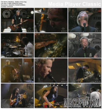 Metallica - Battery (Live)