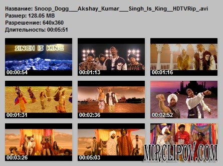 Snoop Dogg Feat. Akshay Kumar – Singh Is King