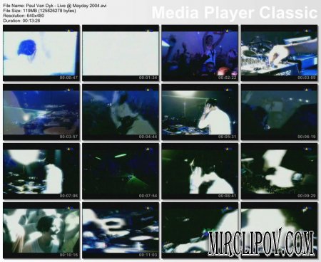 Paul Van Dyk - Live Perfomance (Mayday, 2004)