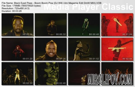 Black Eyed Peas - Boom Boom Pow (DJ Will.I.Am Megamix Edit DmW MIX)