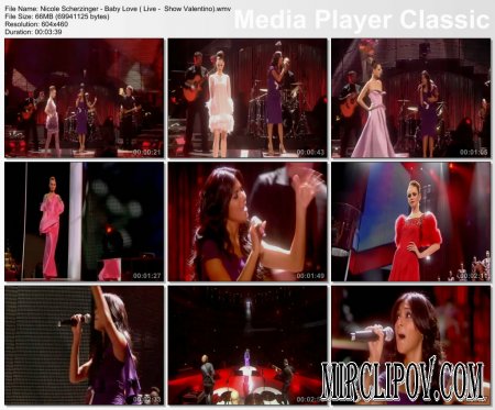 Nicole Scherzinger - Baby Love (Live, Show Valentino)