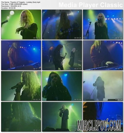 Theatre of Tragedy - Loreley (Live)
