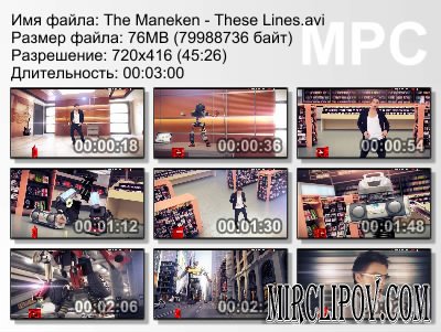 The Maneken - These Lines