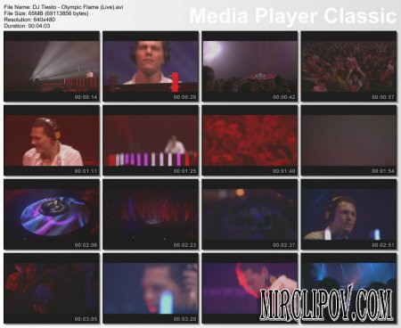 DJ Tiesto - Olympic Flame (Live)