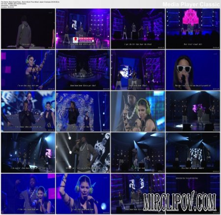 Black Eyed Peas - Boom Boom Pow (Live, Music Japan Overseas, 28.08.09)
