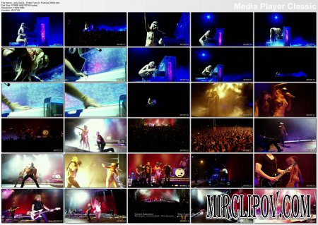 Lady Gaga - Poker Face Remix (Live, V Festival, 2009)