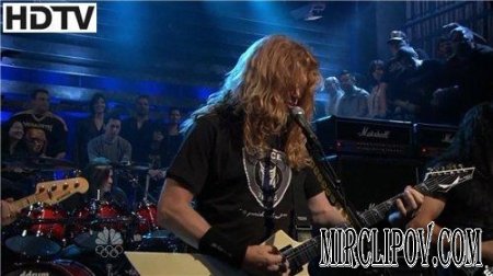 Megadeth - Head Crusher (Live, Late Night, 2009)