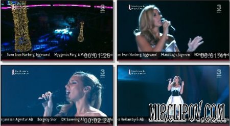 Leona Lewis - Happy (Live, Rosa Bandet Galan, 29.10.09)