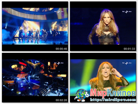Jennifer Lopez - Medley (Live, Festival Di Sanremo,  2010)