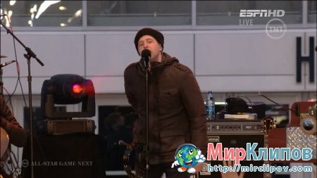 One Republic - All The Right Moves (Live, NBA All Star Game)