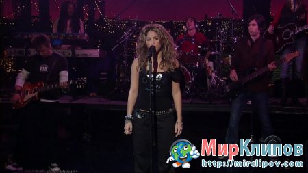 Shakira - Don't Bother (Live, Late Show With David Letterman, 2005)