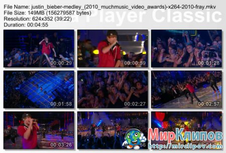 Justin Bieber - Baby (Live, MMVA, 2010)