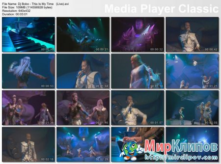 Dj Bobo - This Is My Time (Live)
