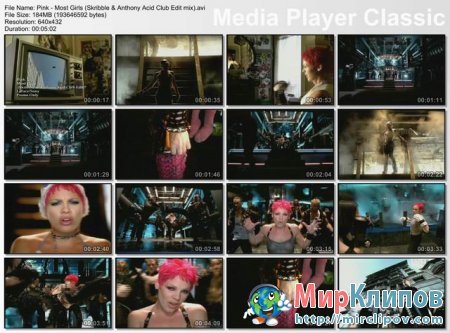 Pink - Most Girls (Skribble & Anthony Acid Club Edit Mix)