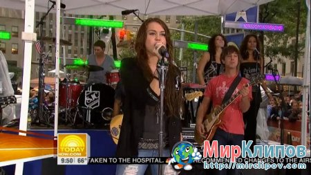 Miley Cyrus - Kicking And Screaming (Live, Today Show)