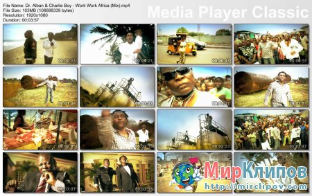 Dr. Alban Feat. Charlie Boy - Work Work Africa (Mix)