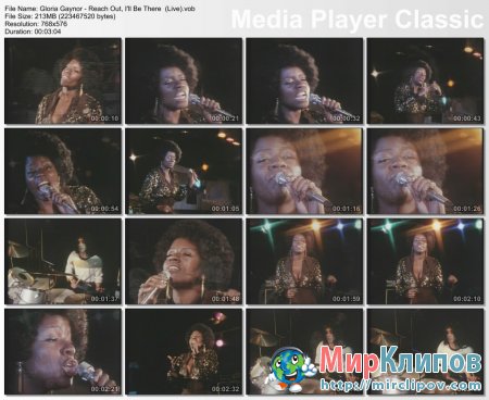 Gloria Gaynor - Reach Out, I'll Be There (Live)