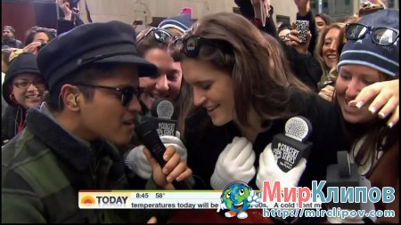 Bruno Mars - Just The Way You Are (Live, Today Show)