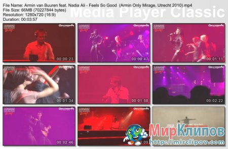 Armin Van Buuren Feat. Nadia Ali - Feels So Good (Live, Armin Only Mirage, Utrecht, 2010)