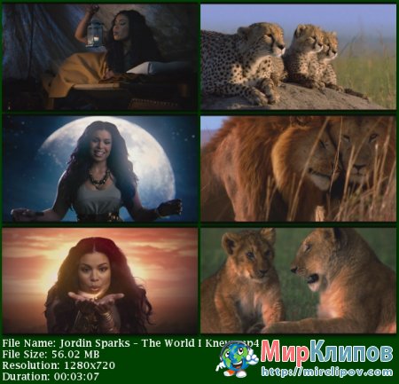 Jordin Sparks - The World I Knew (OST Disneynature African Cats)