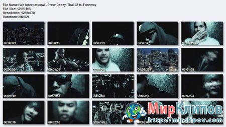 Freeway Feat. Drew Deezy, Thai & Iz - We International
