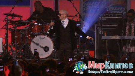 Pitbull - Hey Baby (Live, Jimmy Kimmel Show, 08.02.2011)