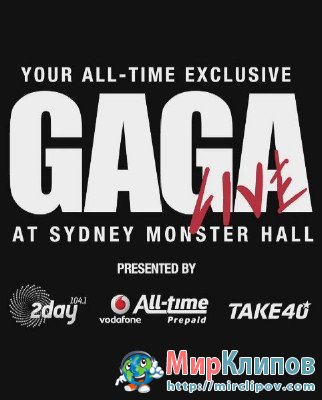 Lady Gaga - The Edge Of Glory (Live, Sydney Monster Hall)