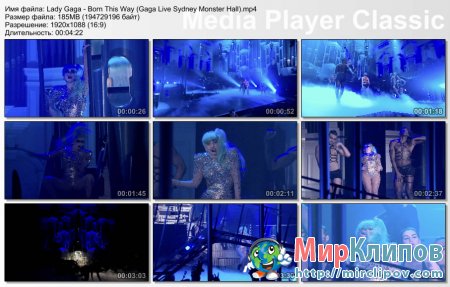 Lady Gaga - Born This Way (Live, Sydney Monster Hall)