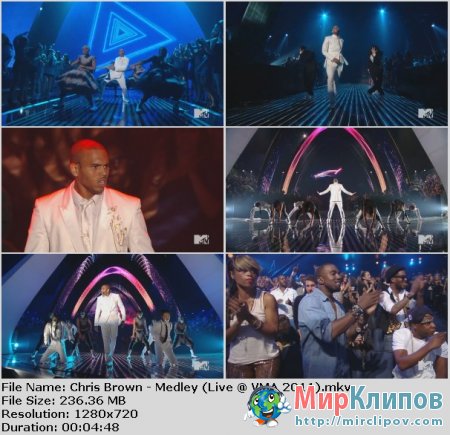 Chris Brown - Medley (Live, VMA, 2011)