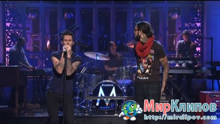 Maroon 5 Feat. Travis McCoy - Stereo Hearts (Live, SNL, 05.11.2011)