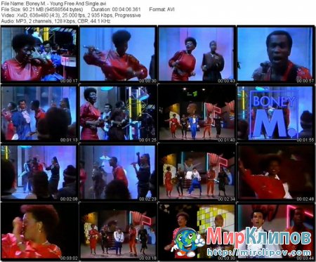 Boney M. - Young Free And Single